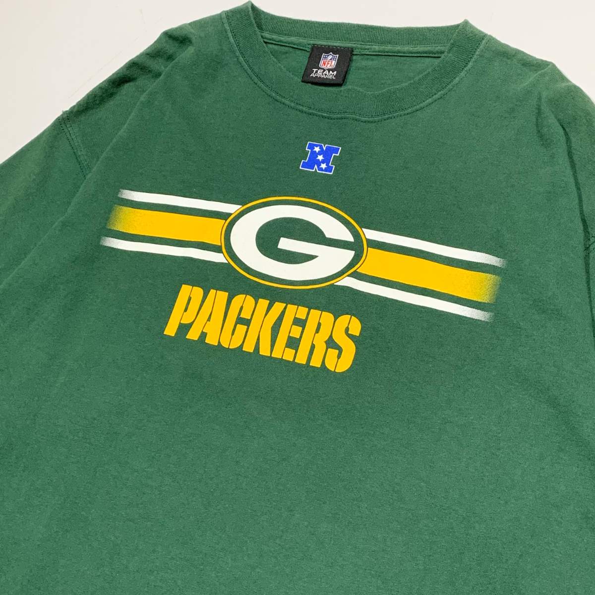 古着–GREENBAY PACKERS ロゴプリント Tシャツ – 【古着通販