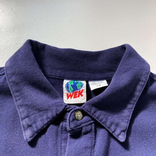 90's "made in USA" WEK L/S コットンシャツ