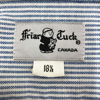 Friar Tuck S/S "BIG" バンドカラー ヒッコリーストライプシャツ