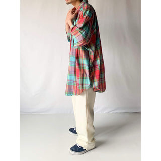 Ralph Lauren マドラスチェック ビッグ S/S シャツ