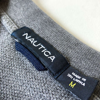 90's NAUTICA L/S ワンポイントロゴポロシャツ