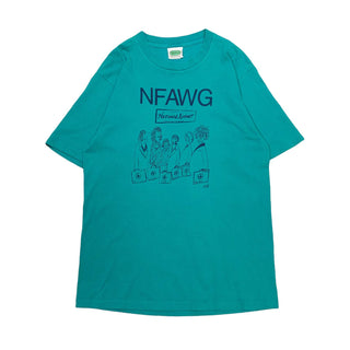 "made in CANADA" 90's NFAWG プリント Tシャツ