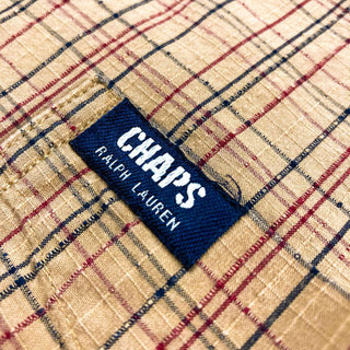 90's CHAPS L/S ボタンダウン チェックシャツ