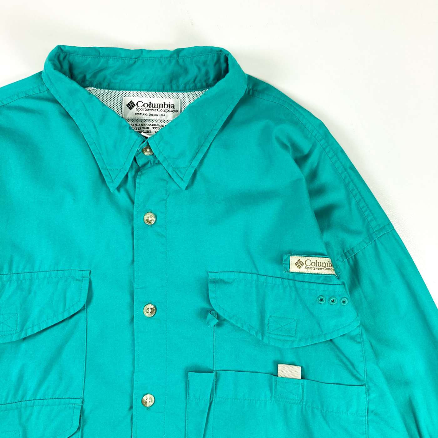 古着–90's Columbia L/S PFG フィッシングシャツ – 【古着通販