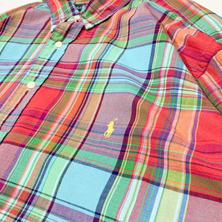 Ralph Lauren マドラスチェック ビッグ S/S シャツ