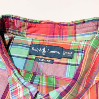 Ralph Lauren マドラスチェック ビッグ S/S シャツ