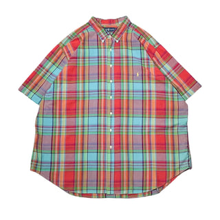 Ralph Lauren マドラスチェック ビッグ S/S シャツ