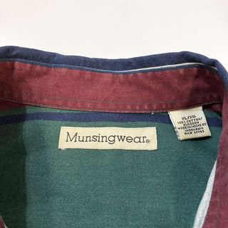 Munsingwear L/S マルチストライプシャツ