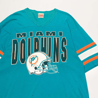 "made in USA" TEAM RATED "MIAMI DOLPHINS" フットボール Tシャツ