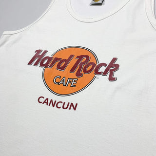 "made in MEXICO" Hard Rock CAFE "CANCUN" ロゴプリント タンクトップ