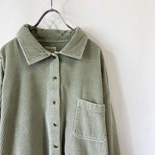 L.L.Bean 太畝コーデュロイシャツ