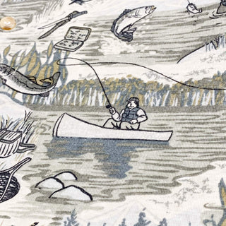 BIG DOGS 総柄 ポロシャツ