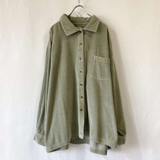 L.L.Bean 太畝コーデュロイシャツ
