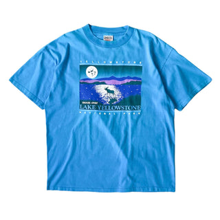 90's "made in USA" ONEITA アニマルプリントTシャツ