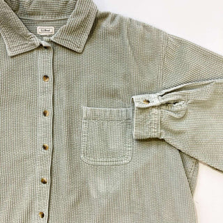 L.L.Bean 太畝コーデュロイシャツ