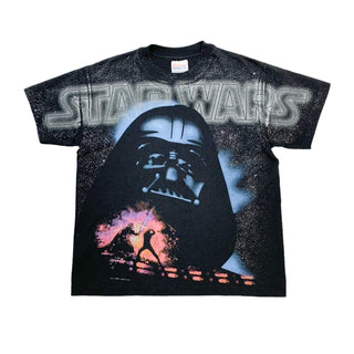 "made in USA" 90's STAR WARS ムービープリント Tシャツ