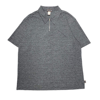 "made in USA" ymla ハーフジップ ニット ポロシャツ
