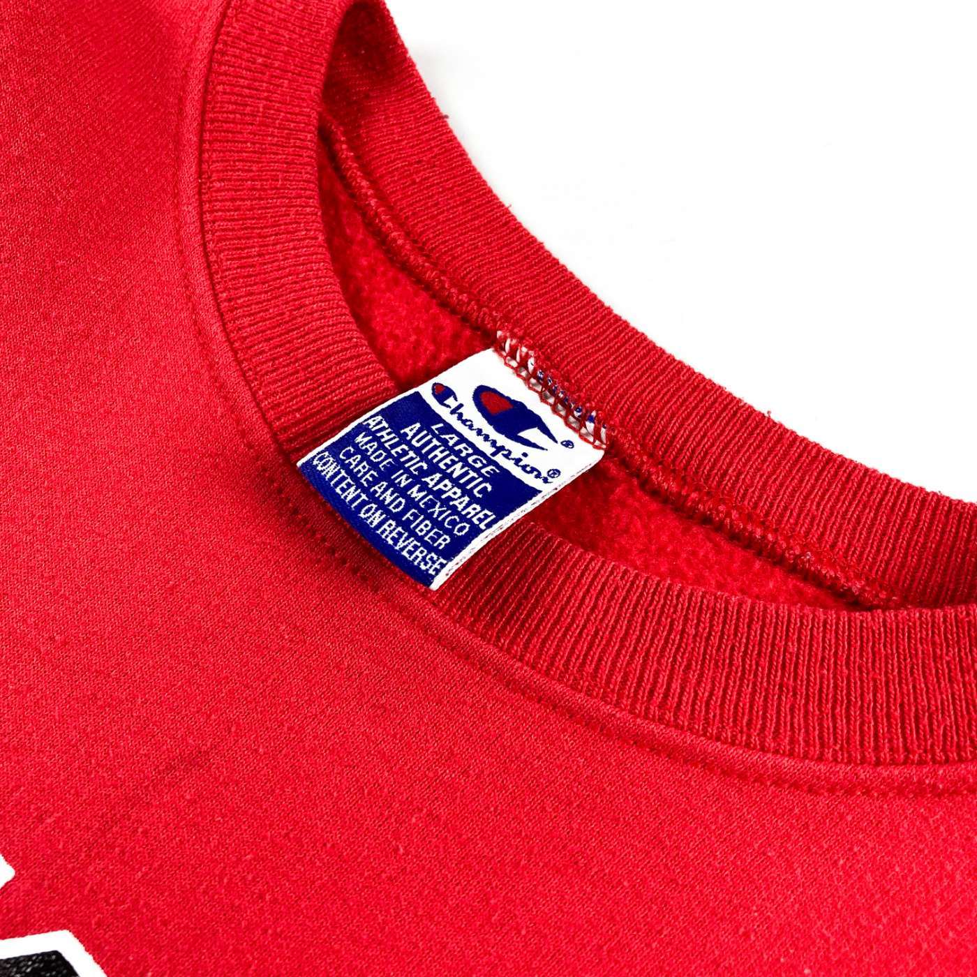 90's Champion スポーツ プリントスウェットシャツ