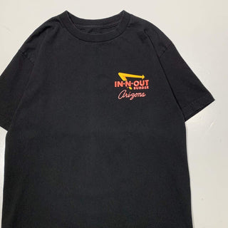 IN N OUT BURGER 両面プリント Tシャツ