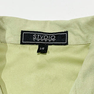 STVDIO ピーチスキン オープンカラー S/S シャツ