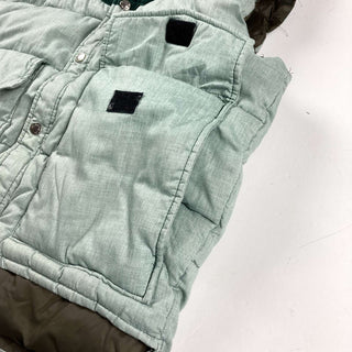 古着 70's～ Black Sheep "made in USA" アメリカ製 コーデュロイ切替 ハイネック 中綿ベスト