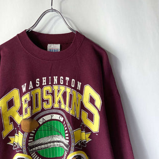 90's "made in USA" NFL 旧ロゴ "REDSKINS" スウェットシャツ