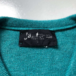 80's "made in USA" Jantzen Vネックニットセーター