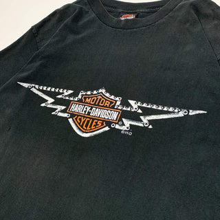 HARLEY DAVIDSON "CANCUN MEXICO" 両面プリント Tシャツ
