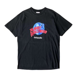 90's "made in USA" PLANET HOLLYWOOD プリントTシャツ