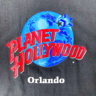 90's "made in USA" PLANET HOLLYWOOD プリントTシャツ