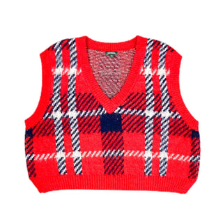 wild fable 短丈 アクリルニットベスト