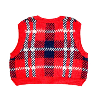 wild fable 短丈 アクリルニットベスト