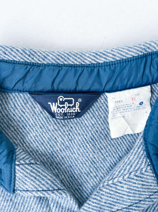 古着 80's "made in USA" Woolrich ダブルポケット L/S ウールシャツ