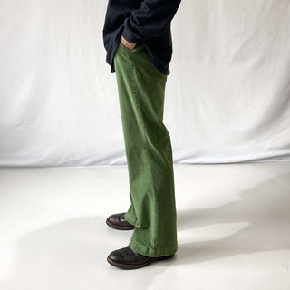 S.T.JOHN'S BAY カラー コーデュロイフレアパンツ