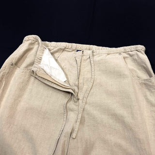 Venezia JEANS リネン×コットン イージーパンツ