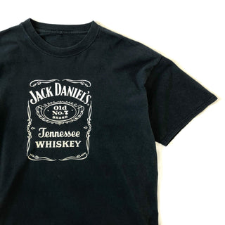 ”JACK DANIEL'S" ロゴ プリントTシャツ