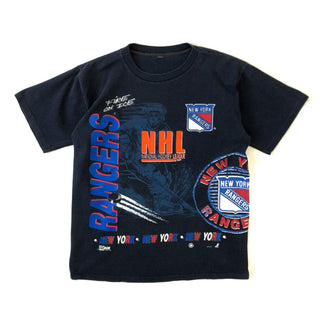 90s ”NHL" RANGERS プリント Tシャツ