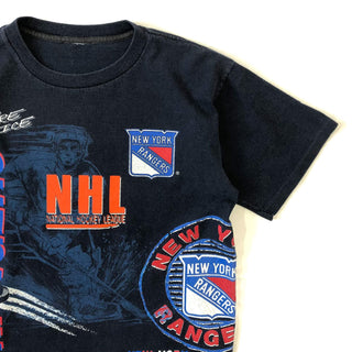 90s ”NHL" RANGERS プリント Tシャツ