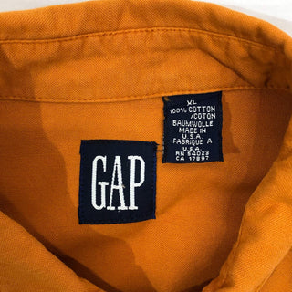 "made in USA" OLD GAP ボタンダウンコットンL/Sシャツ