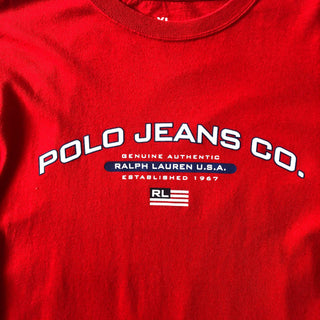 POLO JEANS COMPANY ロゴプリントTシャツ