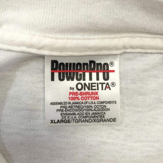 90's POWEPPPO "ANY QUESTIONS?" デザインプリントTシャツ