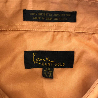 KANI GOLD ポリ/コットン シャツ