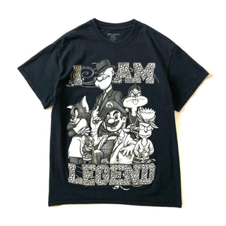 3FORTY lnc. ”I AM LEGEND" キャラクタープリントTシャツ