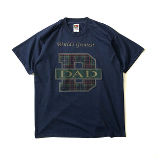 FRUIT OF THE LOOM  "WORLD`S GREATEST DAD" Tシャツ