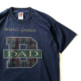 FRUIT OF THE LOOM  "WORLD`S GREATEST DAD" Tシャツ