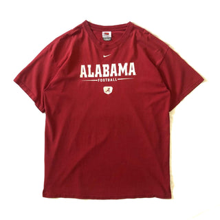 NIKE  ”ALABAMA" フットボールプリントTシャツ