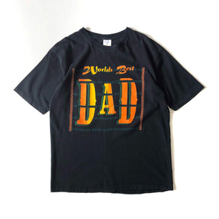 "made in USA" Jostens "DAD" プリントTシャツ