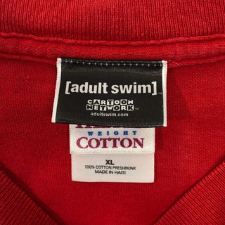 adult swim "BEHOLD" デザインプリントTシャツ