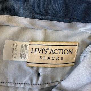 Levi's ACTION SLACKS ノータックカラースラックス
