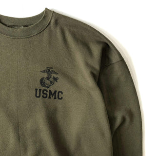 ”USMC" プリントスウェットシャツ